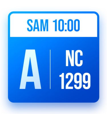 Tableau A: NC-1299 (SAM 10:00)