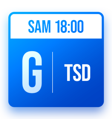 Tableau G: TS Dames (SAM 18:00)