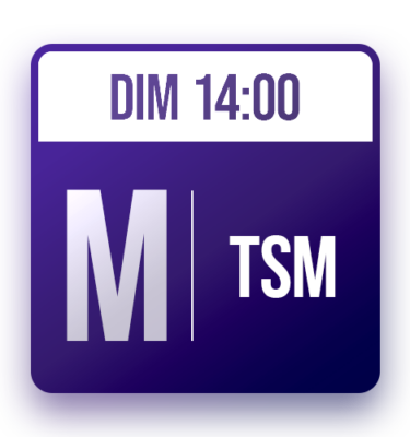 Tableau M: TS Messieurs (DIM 14:00)