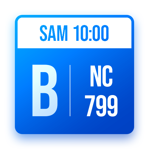 Tableau B: NC-799 (SAM 10:00)