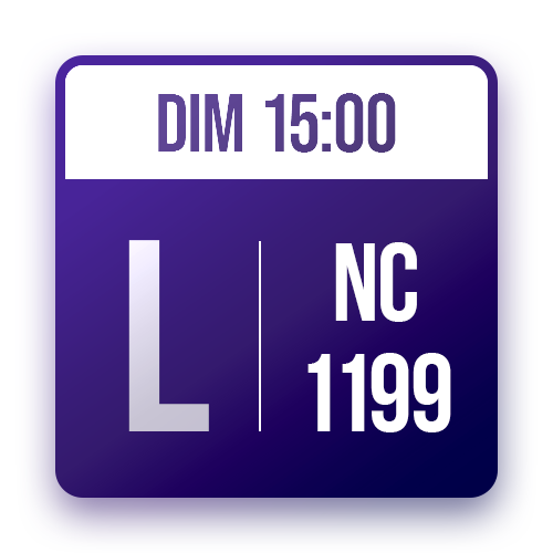Tableau L: NC-1199 (DIM 15:00)