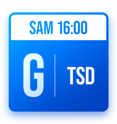 Tableau G: TS Dames (SAM 16:00)