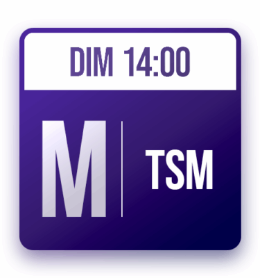 Tableau M: TS Messieurs (DIM 14:00)